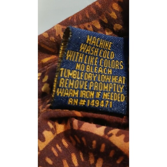 Pete Huntington Bali Men's Shirt Short Sleeve Hawaiian Button Up 100% Cotton Med - Picture 7 of 8